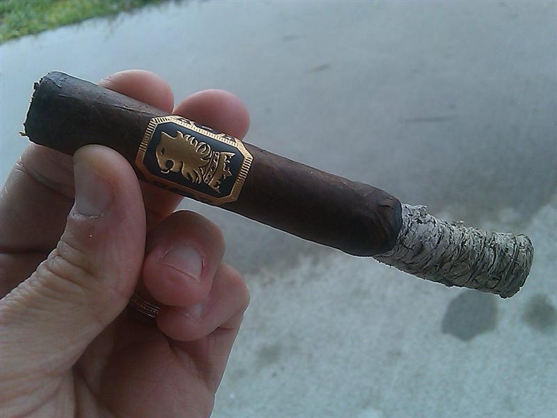 Cigar - Undercrown corona (Medium).JPG